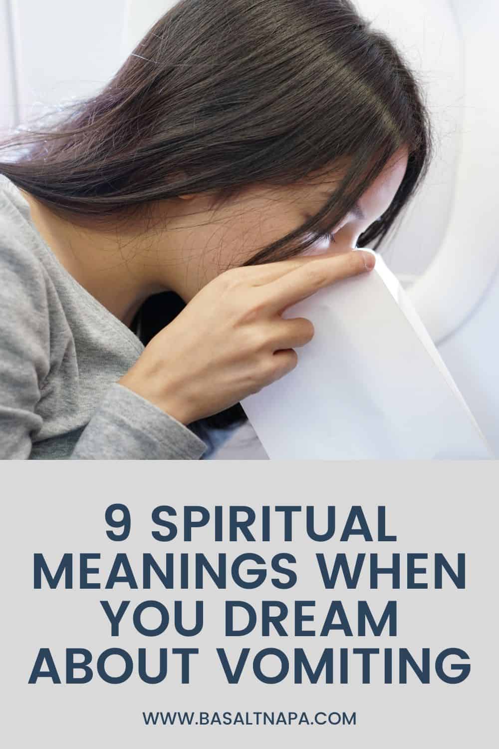 Dream of Vomiting And Throwing Up Biblical Meaning & Spiritual Message