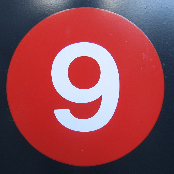 nine | New York Subway line number. This has been mapped. Cu… | Flickr