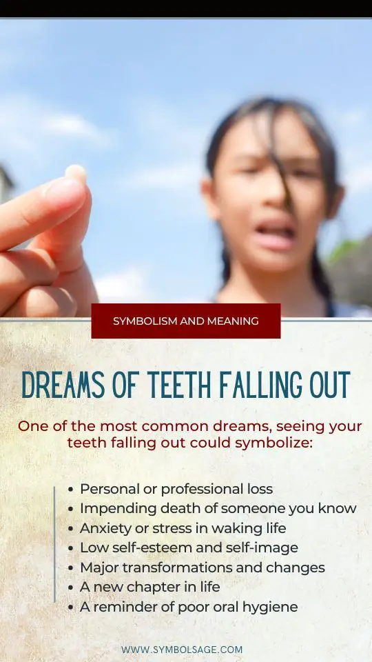 Dream of Removing Teeth​ Meaning