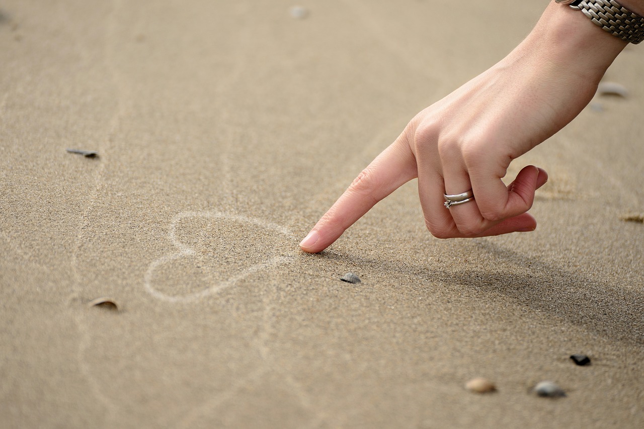 hand heart draw write pavement hand heart heart heart heart heart