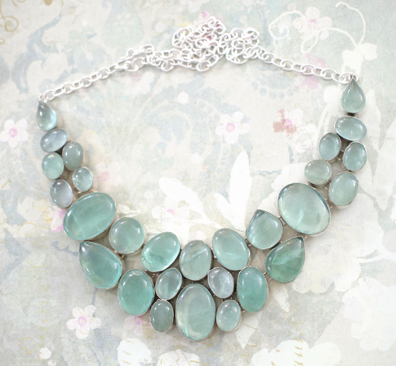 apatite  stone  necklace  choker  silver  sterling  white  isolated  set  crystal  quartz  jewelry  jewellery  gem  gemstone  semiprecious  green  cabochon  necklace  necklace  necklace  necklace  necklace  jewelry