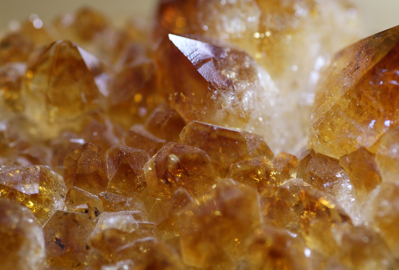 gemstone citrine stone jewel crystal macro mineral yellow healing glittering gold citrine crystal gold gold gold gold gold