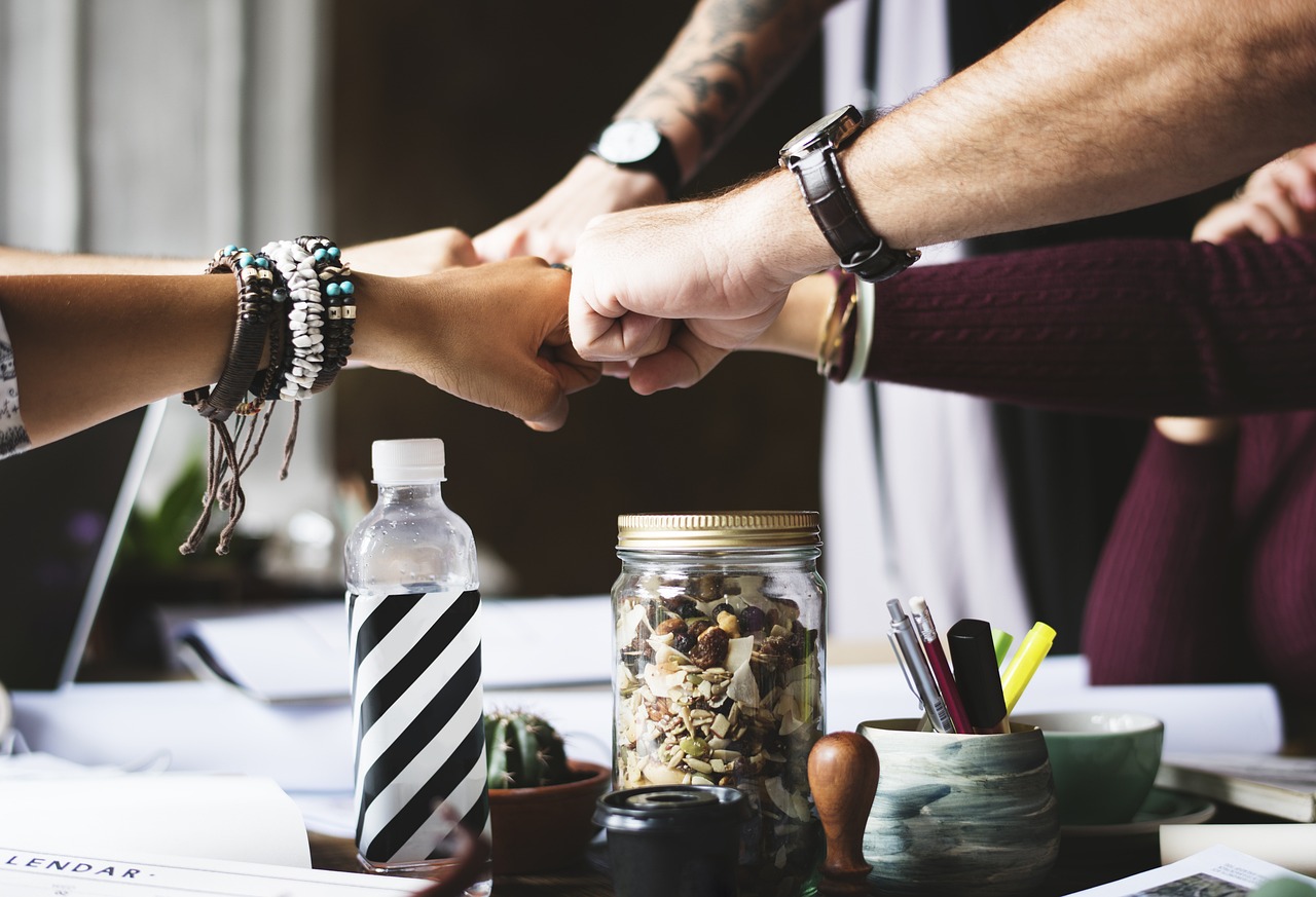 action collaborate collaboration colleagues cooperation corporate fist bump partner people person small business support team teamwork together togetherness coworkers hands collaborate collaboration collaboration collaboration collaboration collaboration corporate corporate corporate support