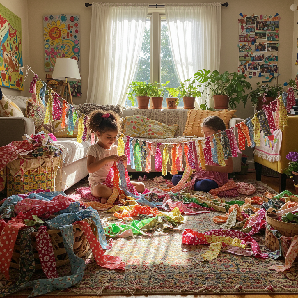 5. Fabric Garland