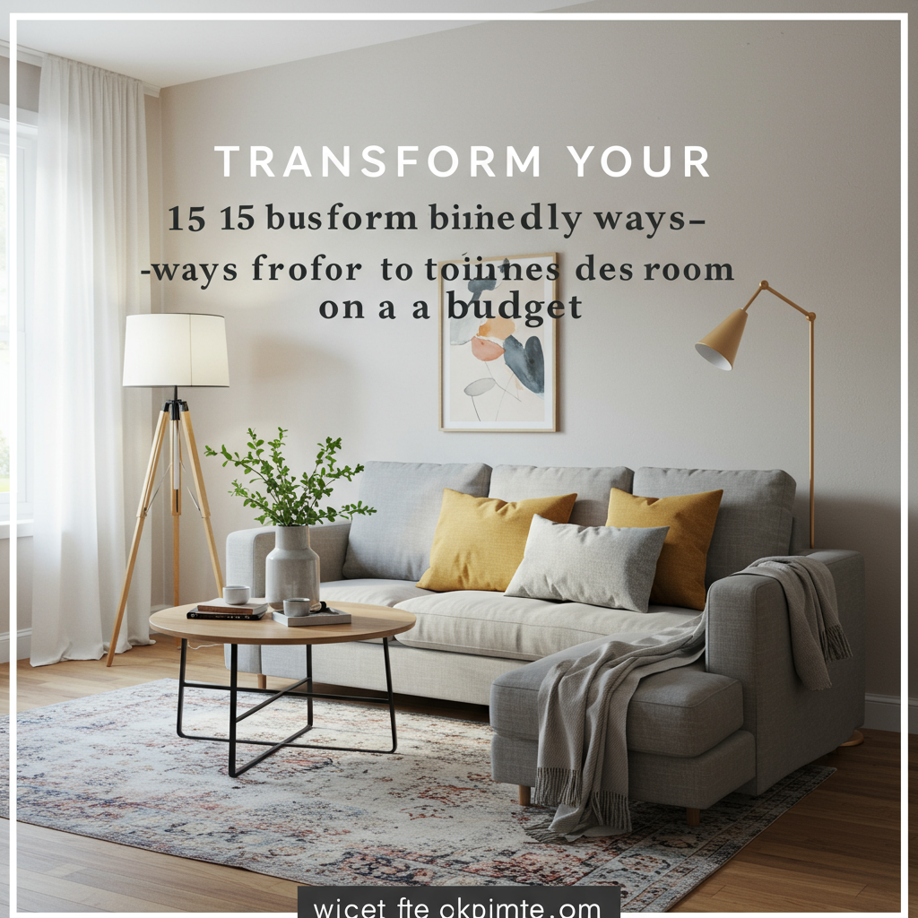 Transform Your Living Room on a Budget