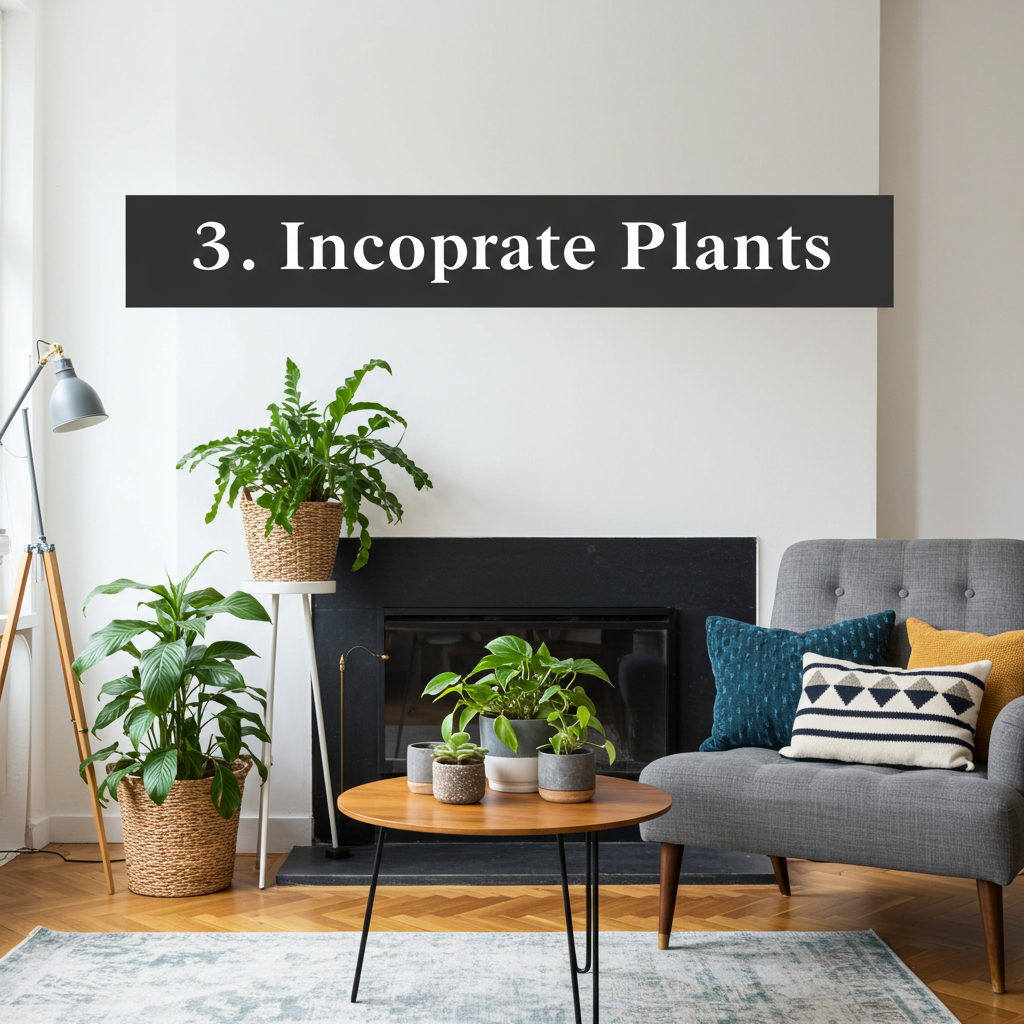 3. Incorporate Plants
