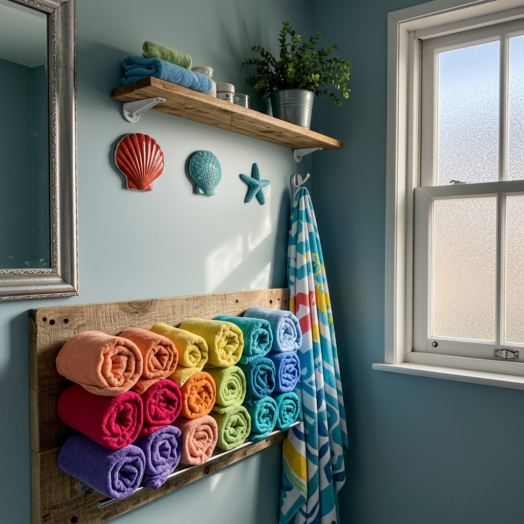 5. Hang Your Towels Smartly