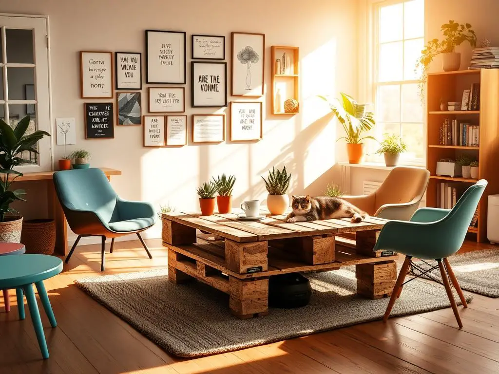 3. Pallet Coffee Table