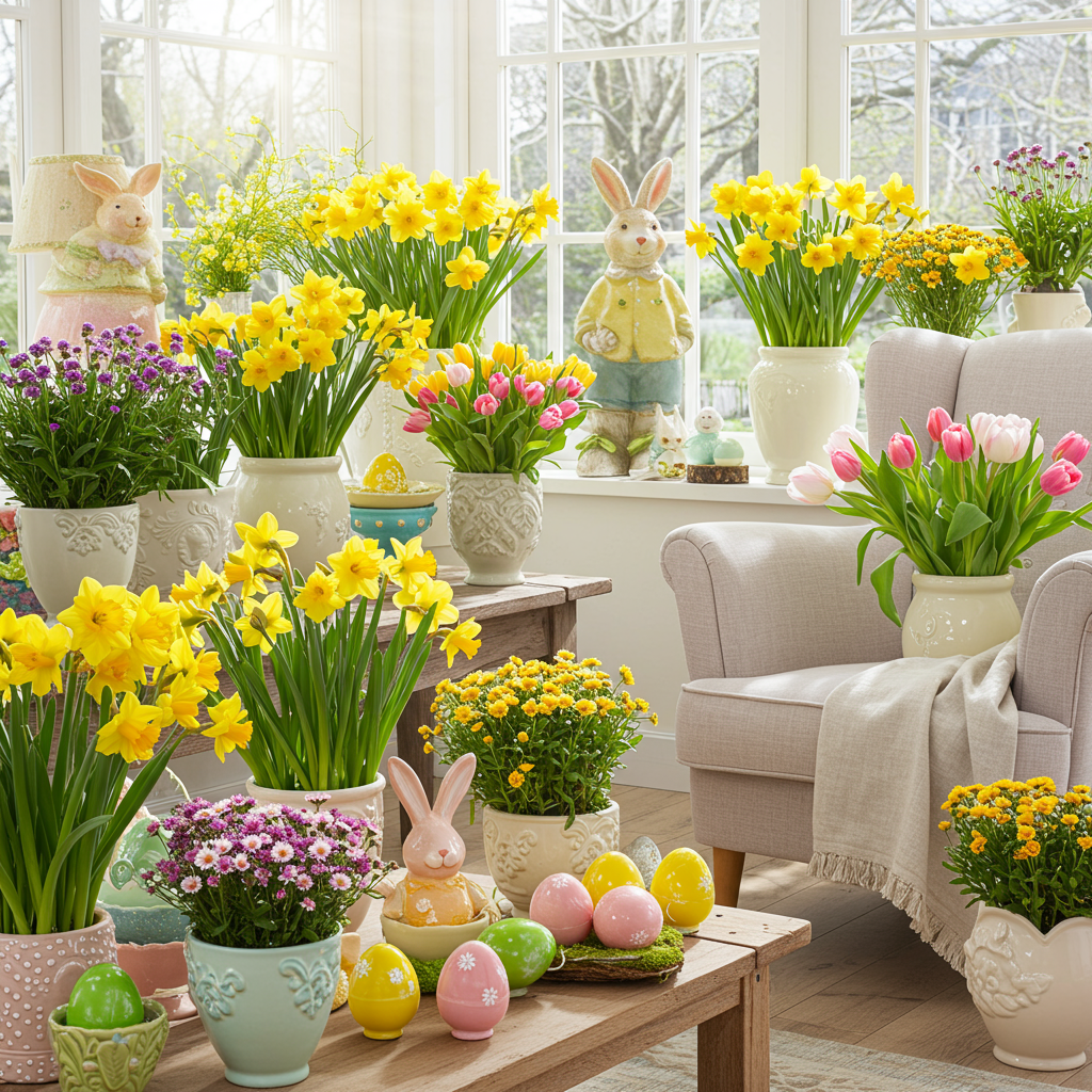 1. Bright and Cheery Spring Flowers