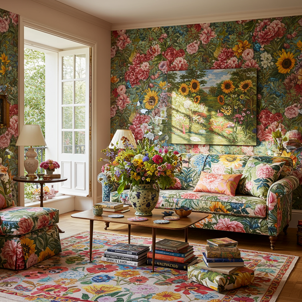 2. Bold Floral Patterns