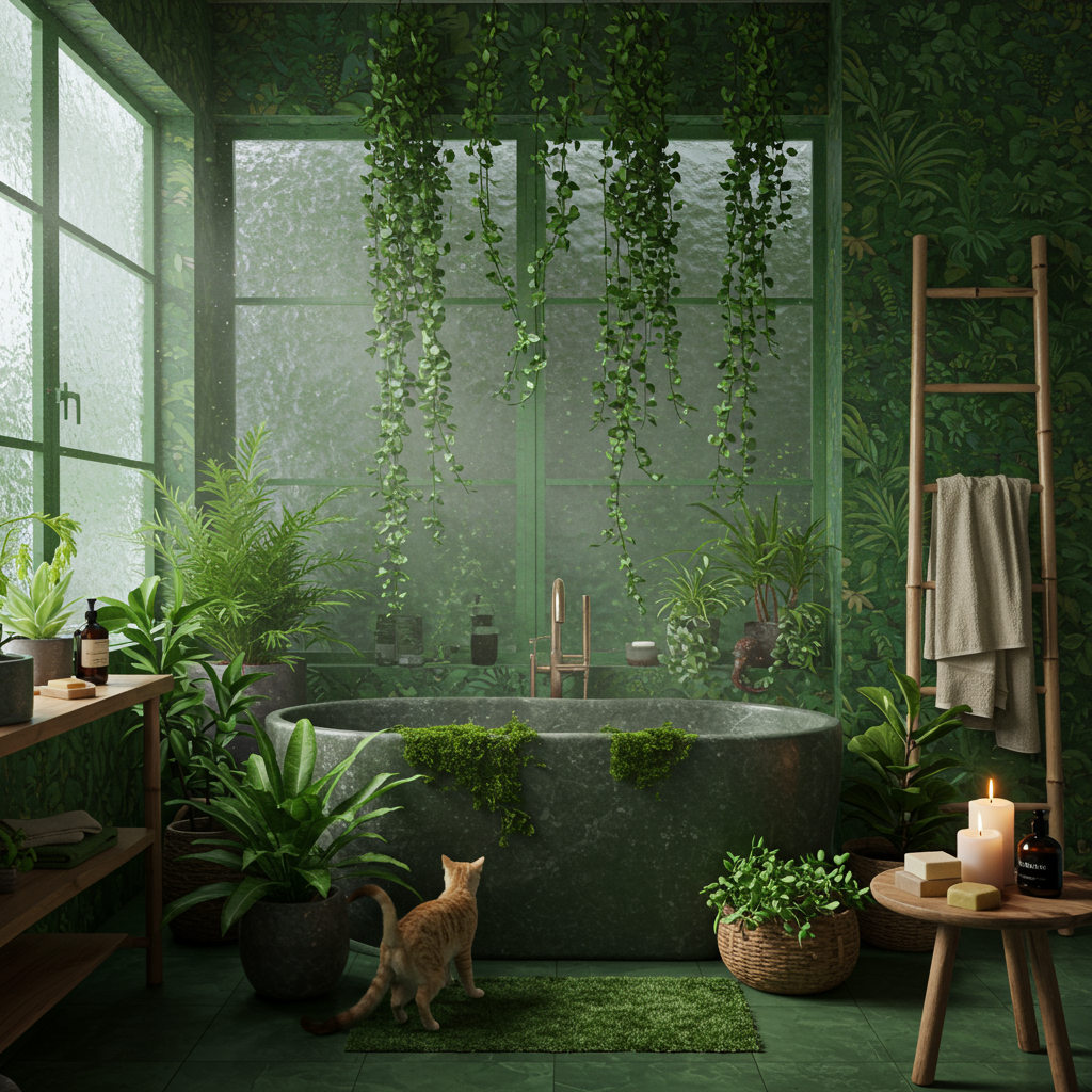 2. Earthy Greens