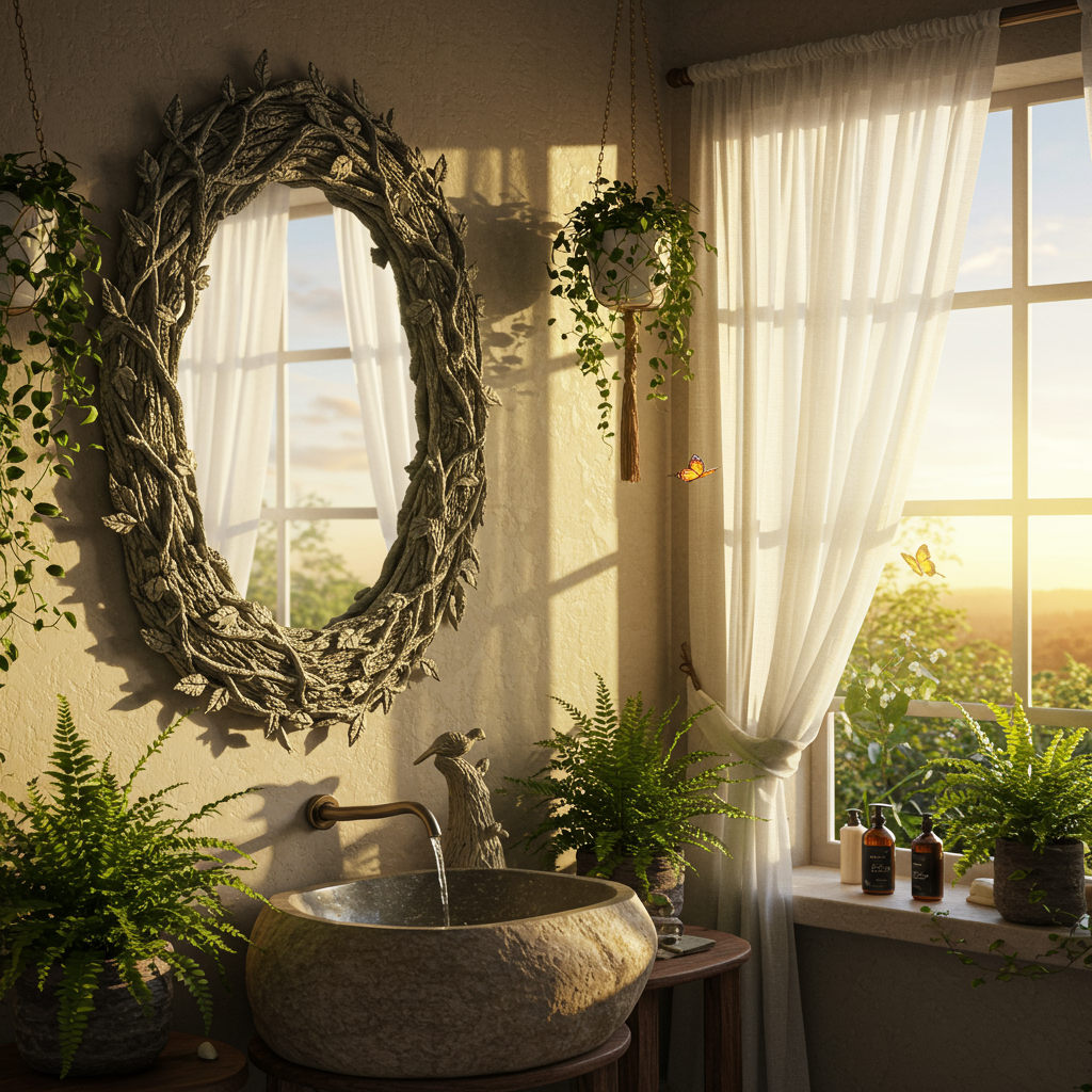 8. Nature-Inspired Mirrors