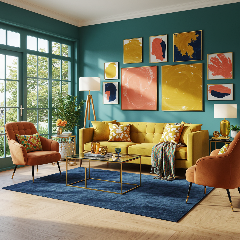 1. Choose a Bold Color Palette