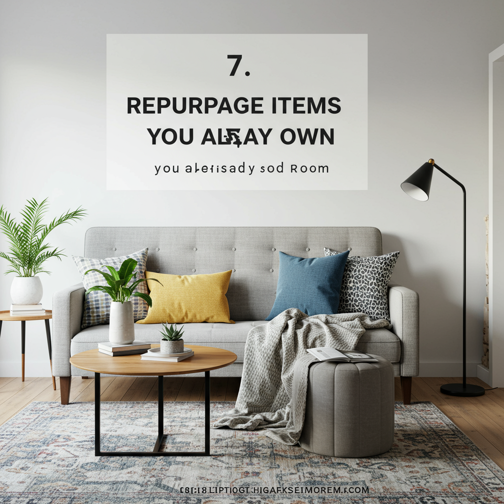 7. Repurpose Items You Already Own
