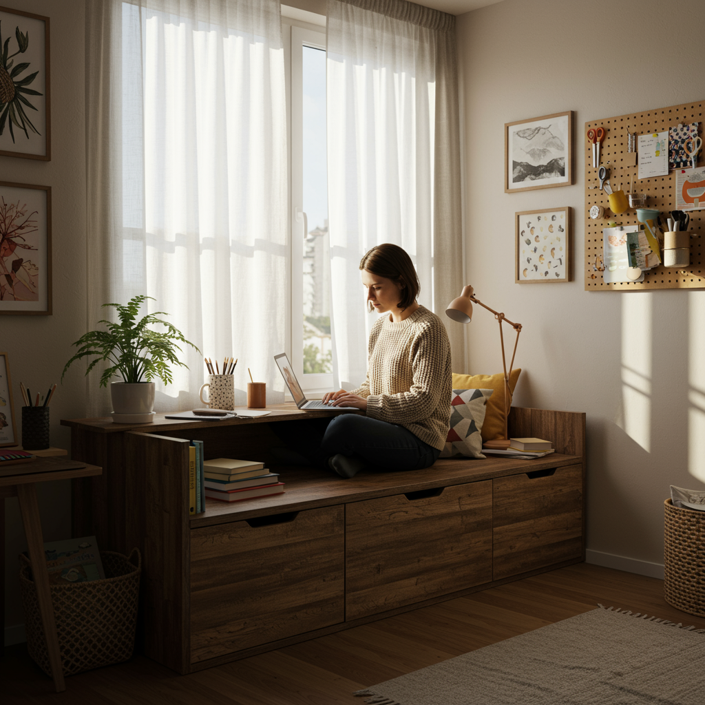 9. Multi-Functional Bench