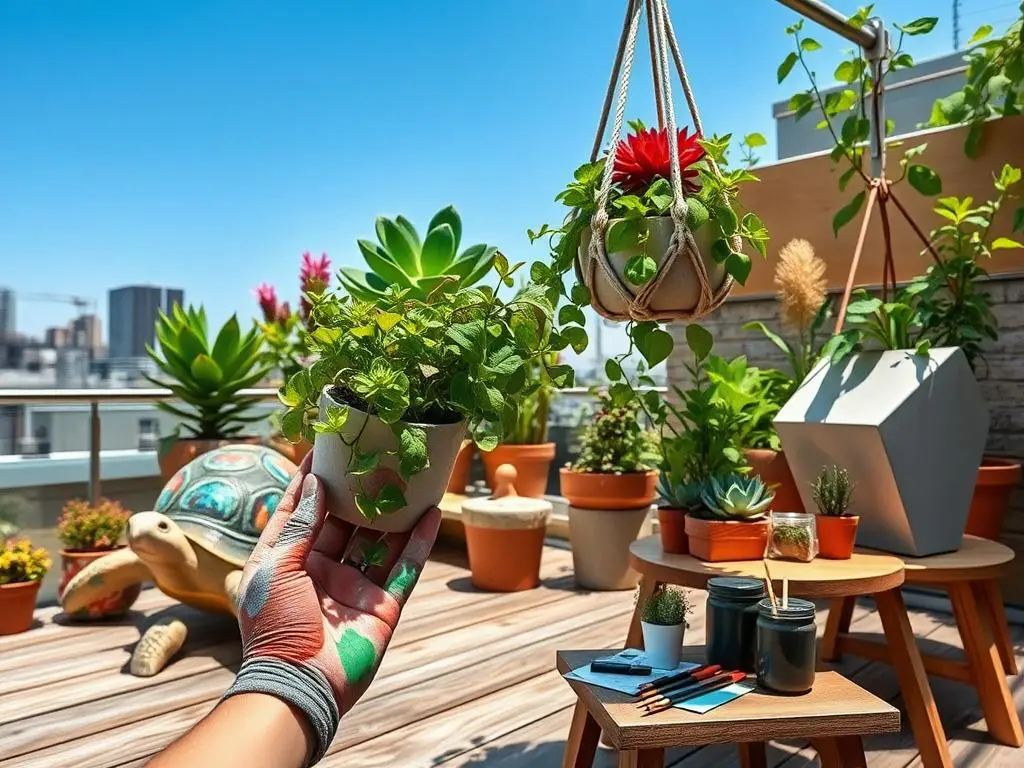 6. Unique Planters