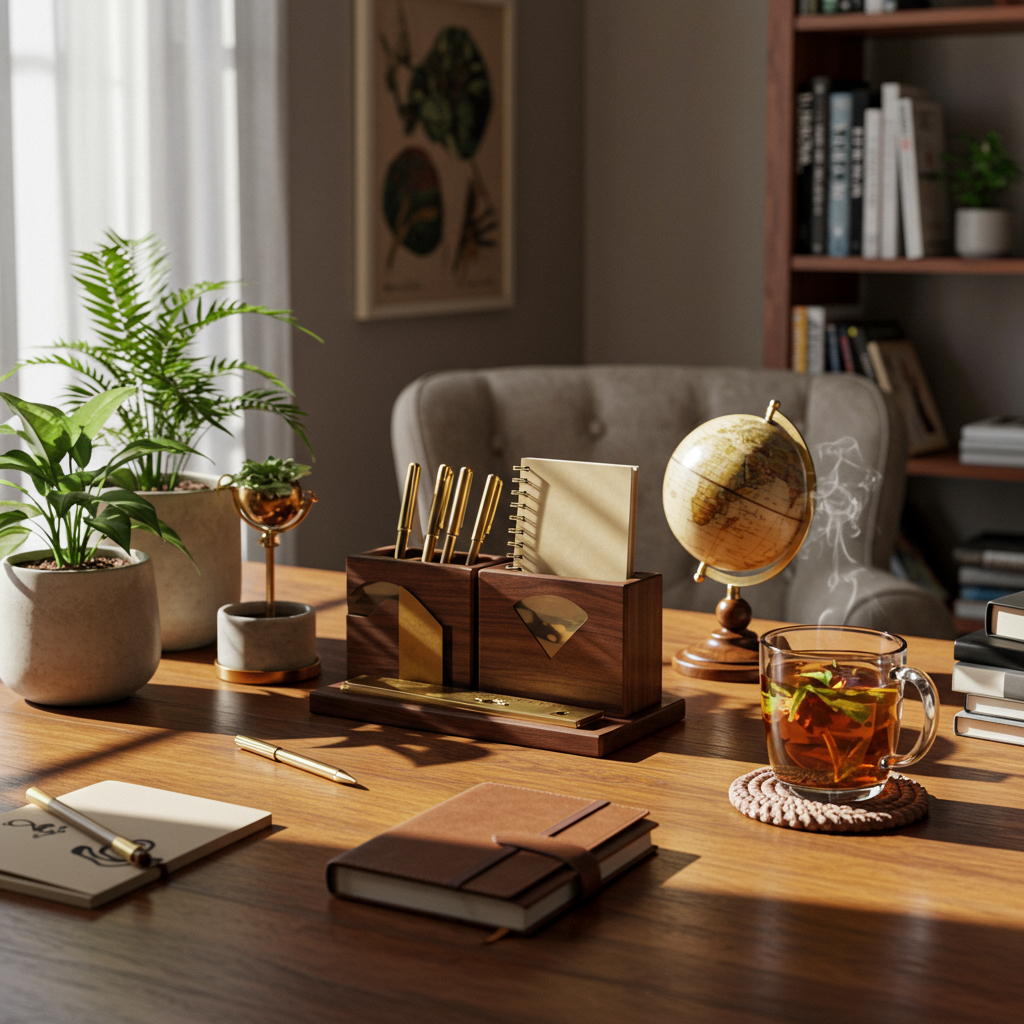 1. Elegant Desk Organizer