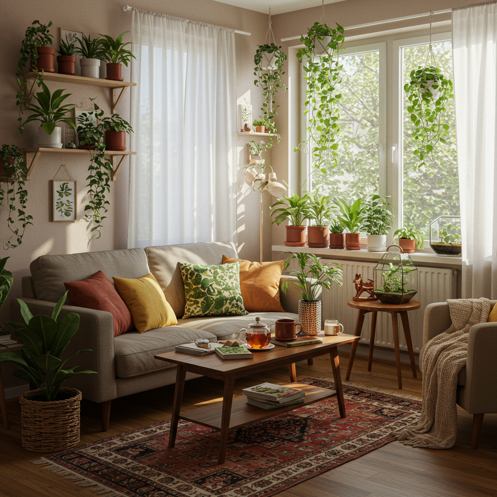 8. Add Plants for Freshness