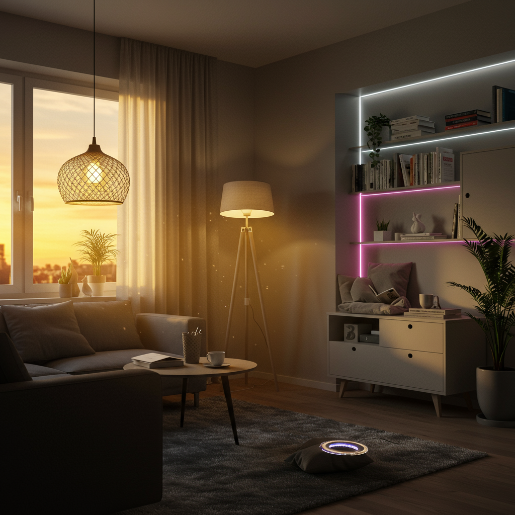 5. Change Your Lighting