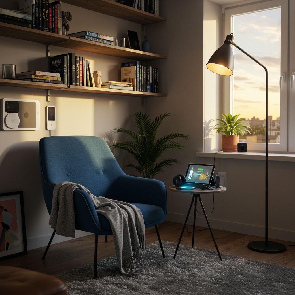 8. The Tech-Friendly Nook