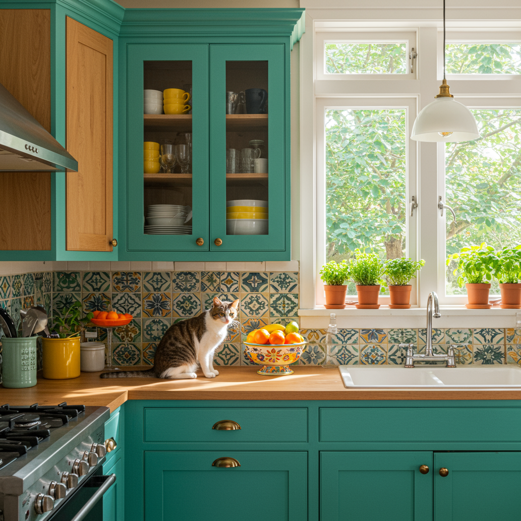 1. Paint Your Cabinets
