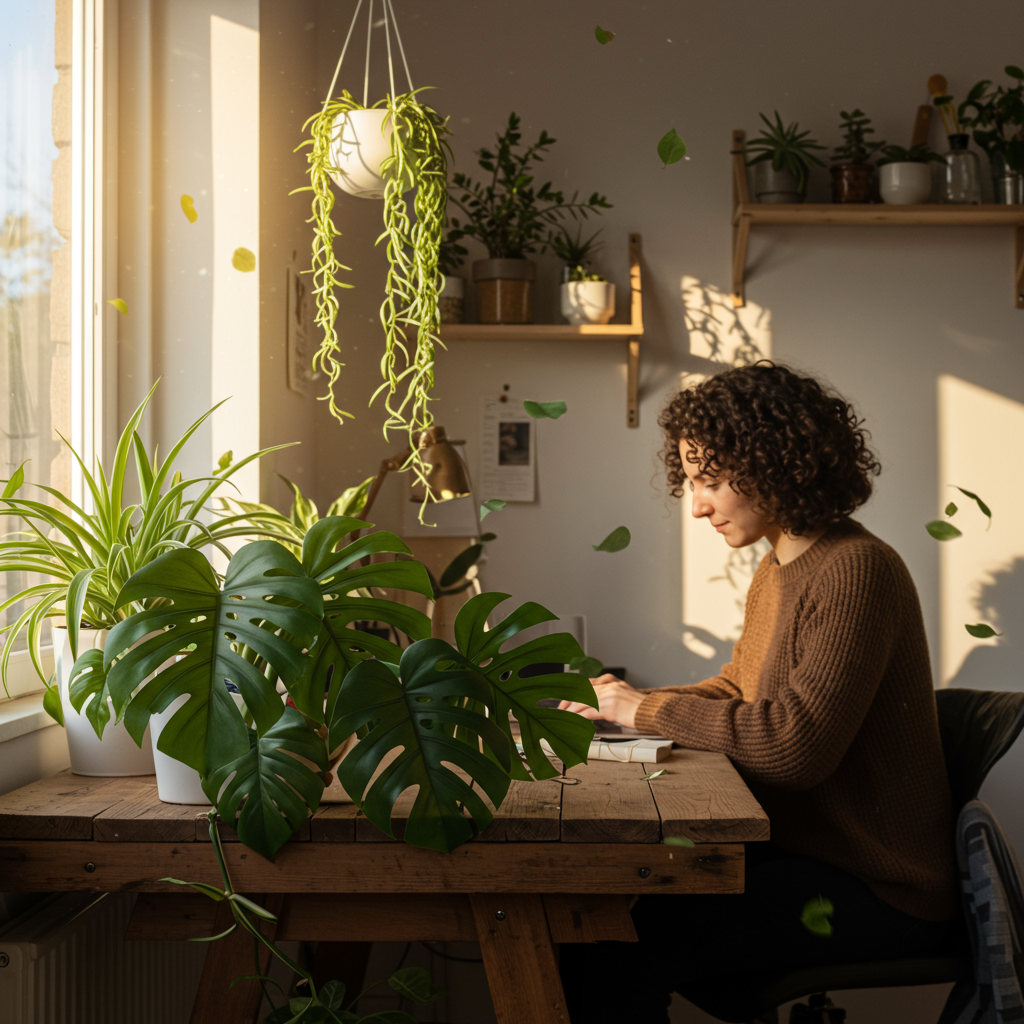 1. Desk Plants