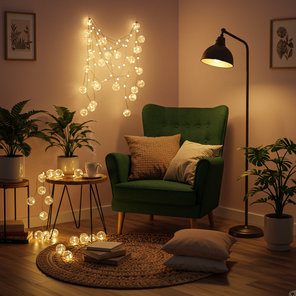 2. Create a Cozy Reading Nook