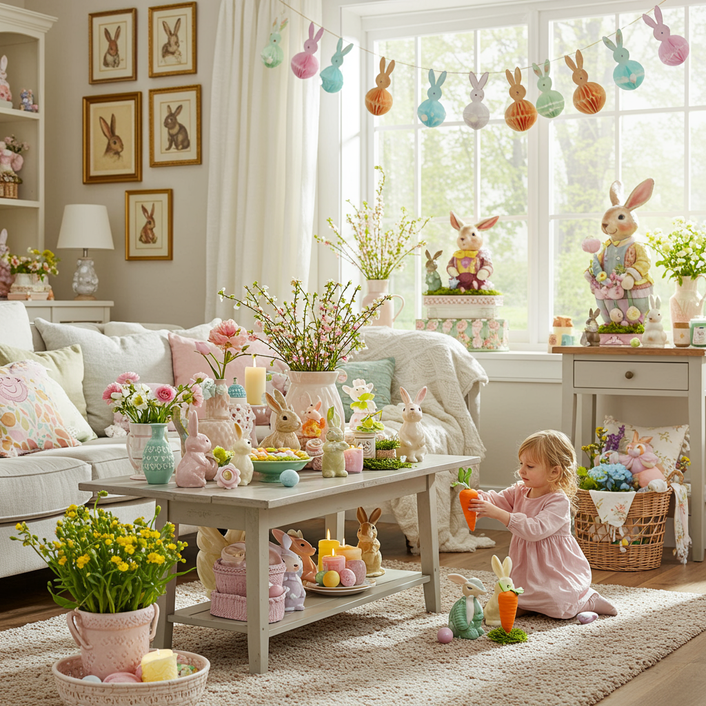 3. Bunny-Inspired Decor