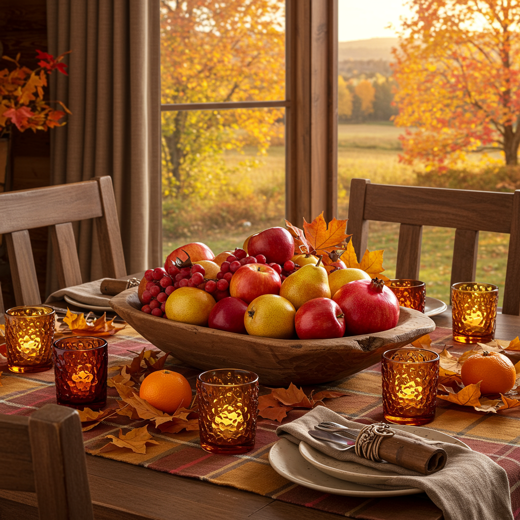 Autumn Centerpieces: Cozy and Warm