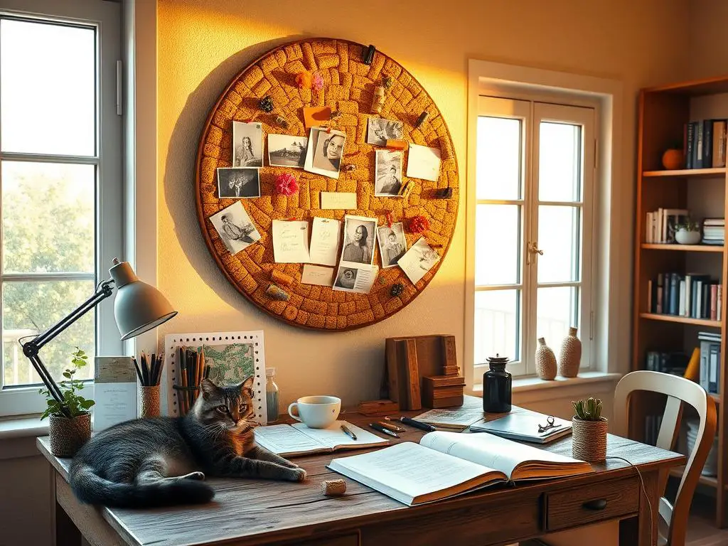 4. Wine Cork Bulletin Board