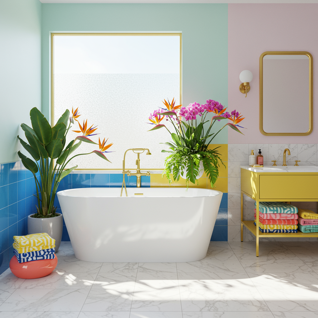 4. Bold and Bright Accents