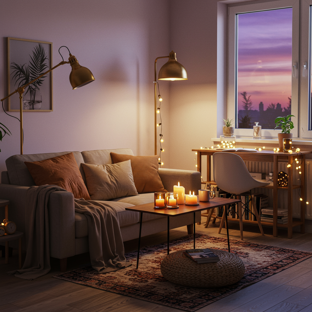 7. Layer Lighting for Ambiance