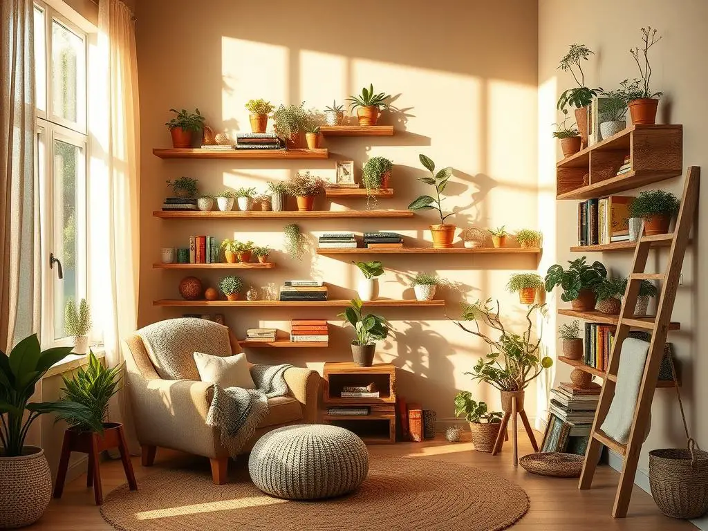 10. Pallet Shelves