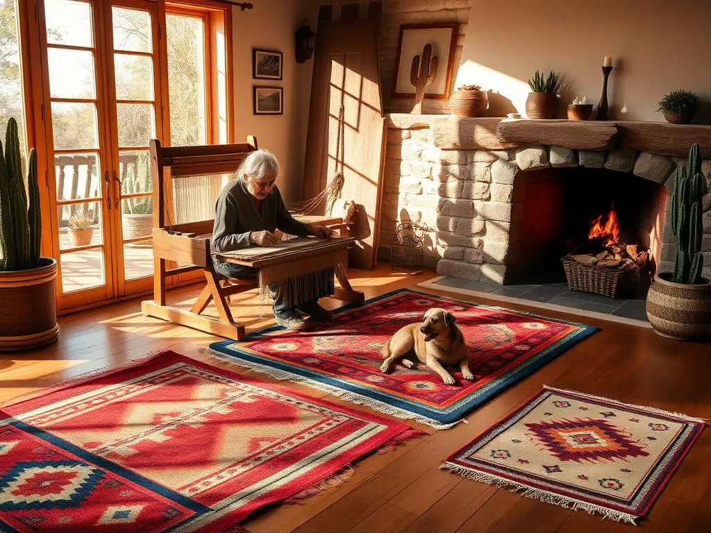 9. Traditional Touch: Navajo Rugs