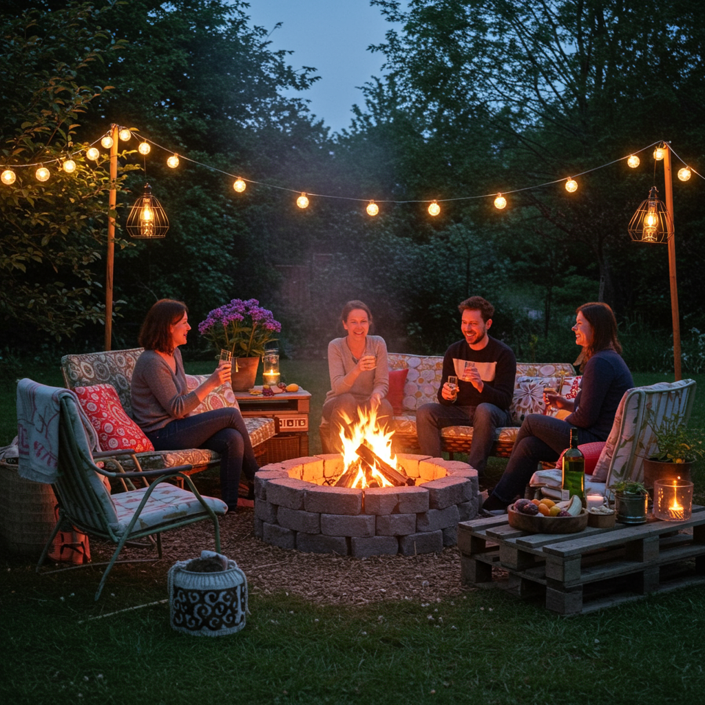 4. DIY Fire Pit