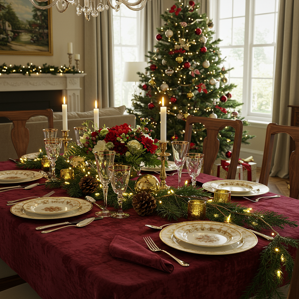 6. Set a Festive Table
