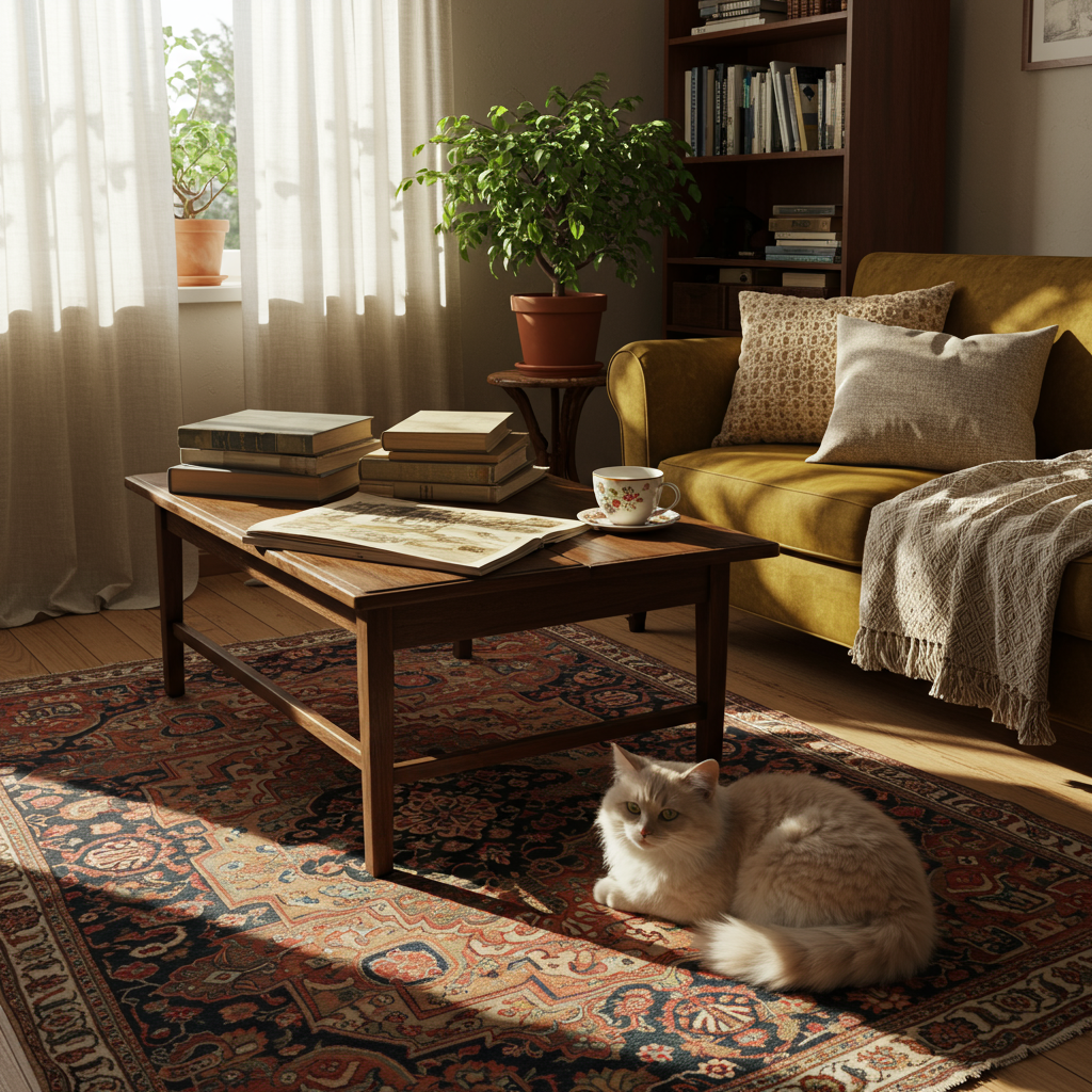 4. Vintage Vibes: Antique Turkish Rugs