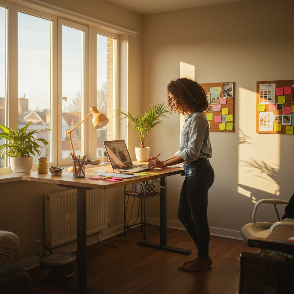 5. DIY Standing Desk