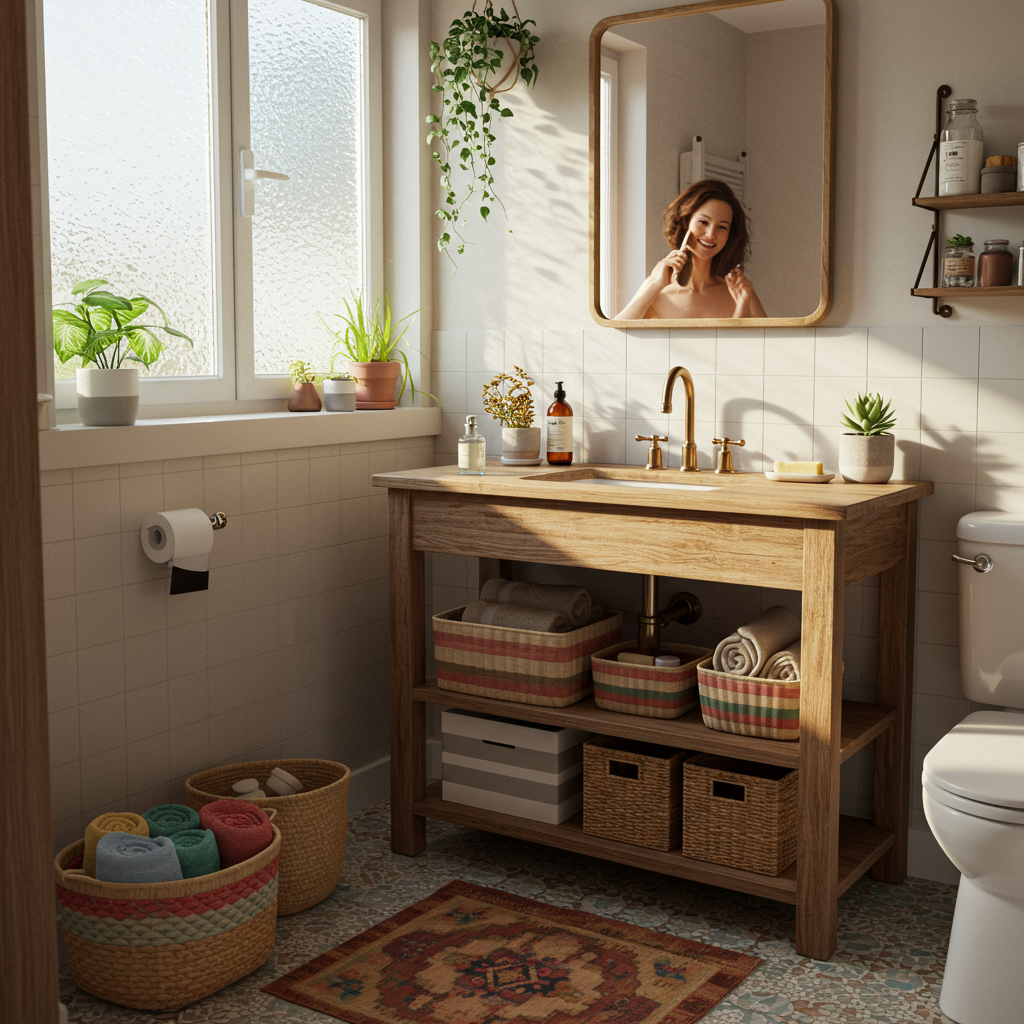 3. Add a Vanity or Storage Solutions