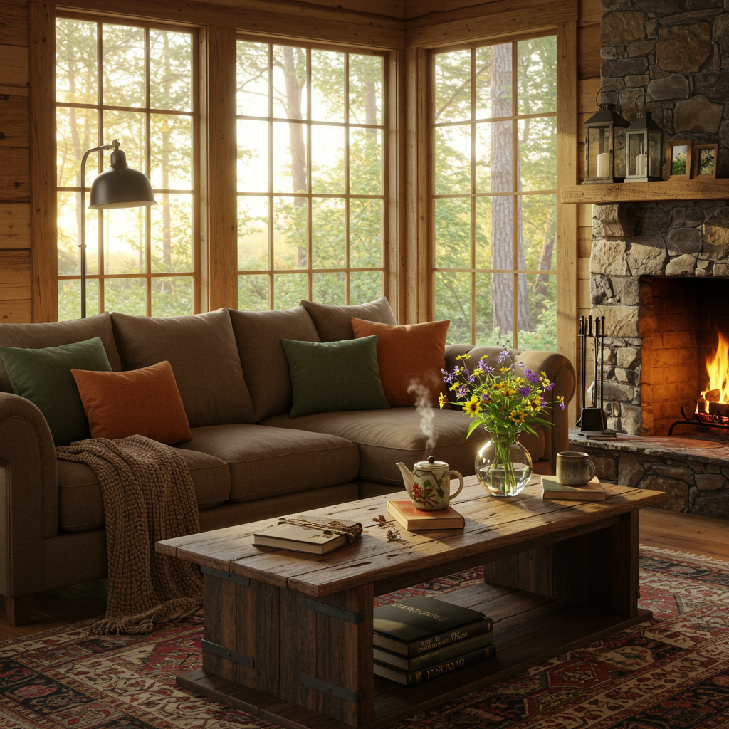 4. Rustic Retreat