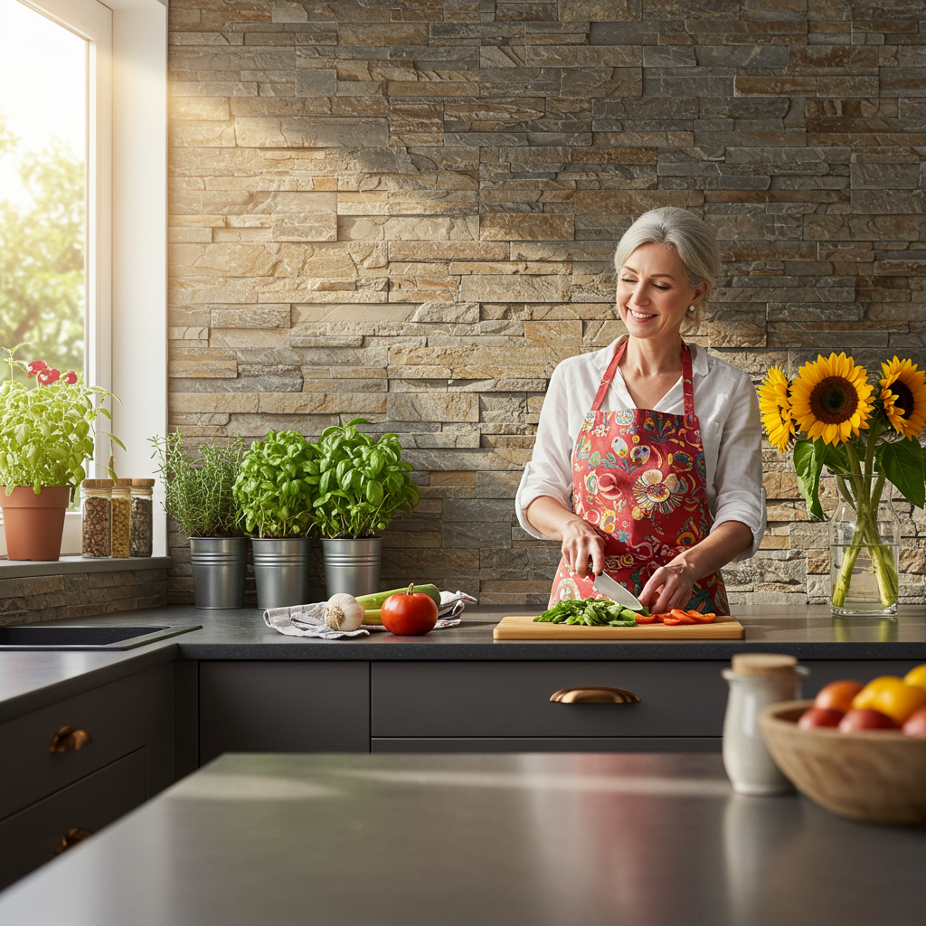 10. Stone Panels
