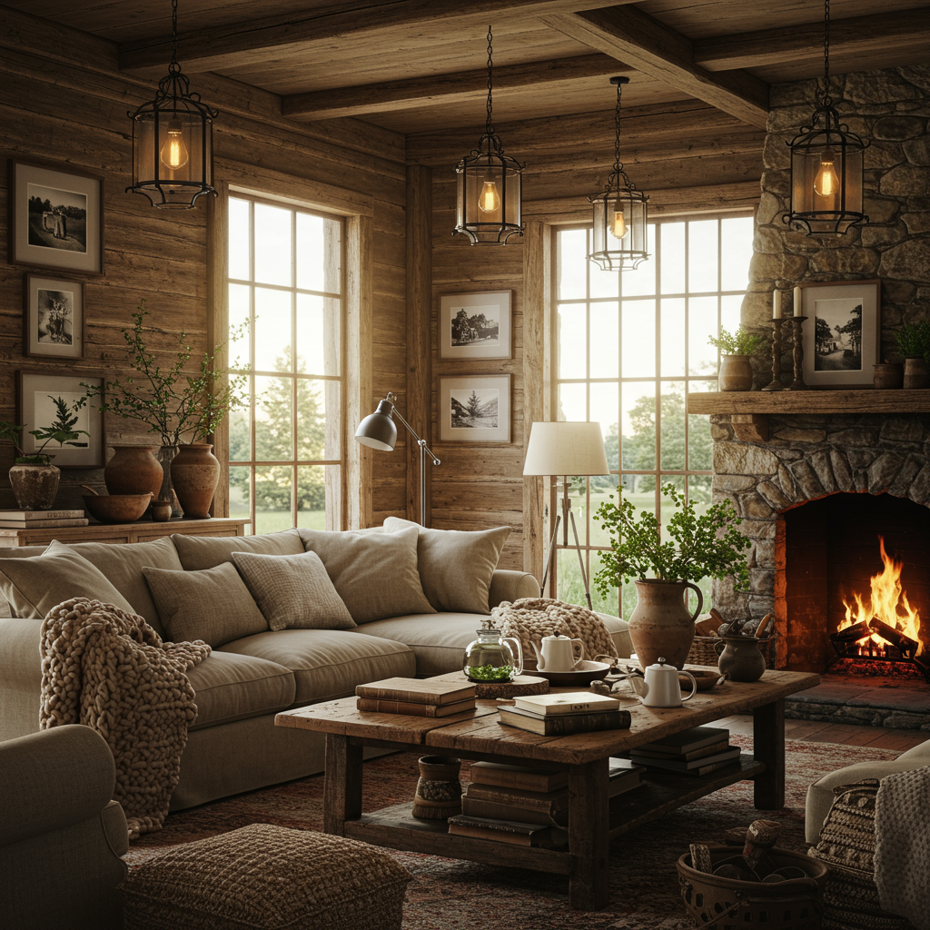 6. Rustic Charm