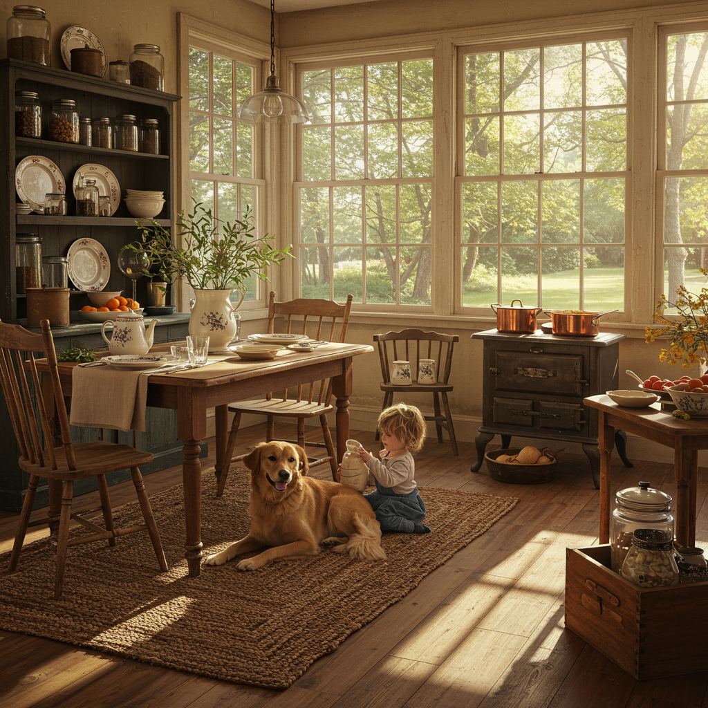 5. Vintage Farmhouse