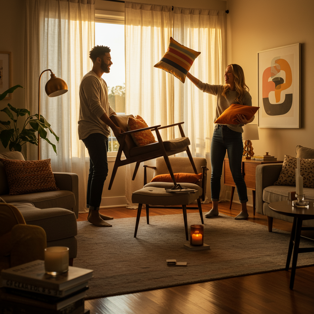 1. Rearrange Your Furniture