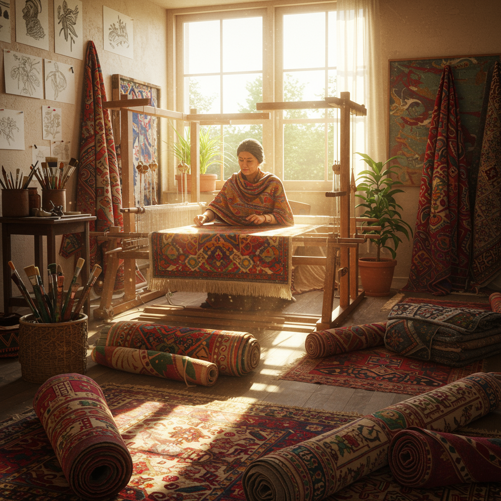 6. Artistic Expression: Dhurrie Rugs
