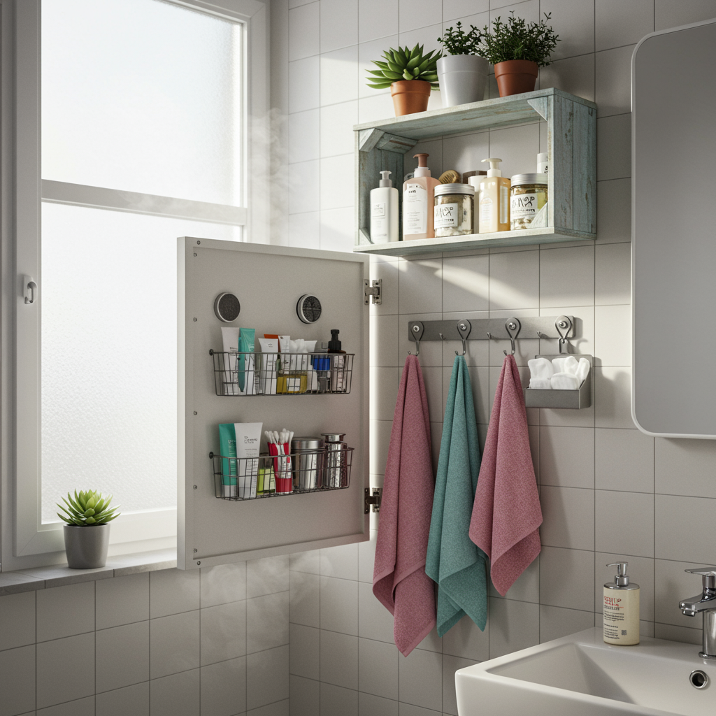 6. Use the Inside of Cabinet Doors