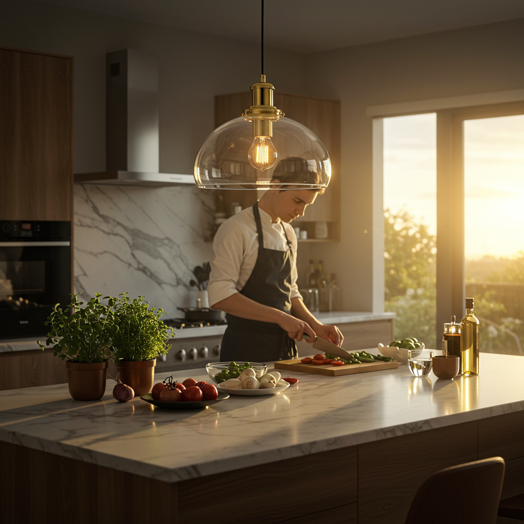 7. Statement Lighting