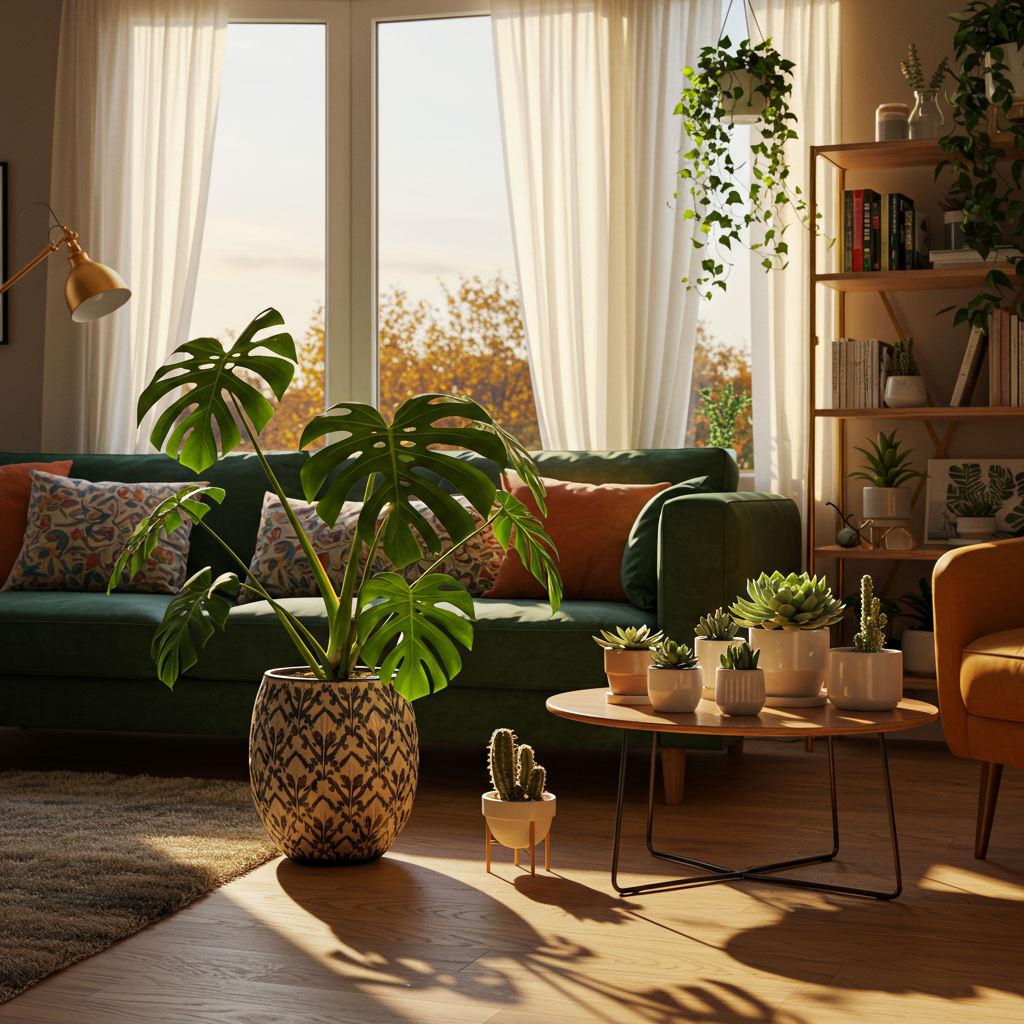 4. Add Indoor Plants