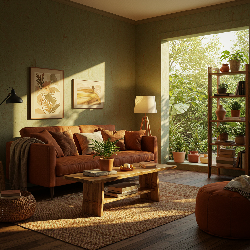 3. Earthy Tones
