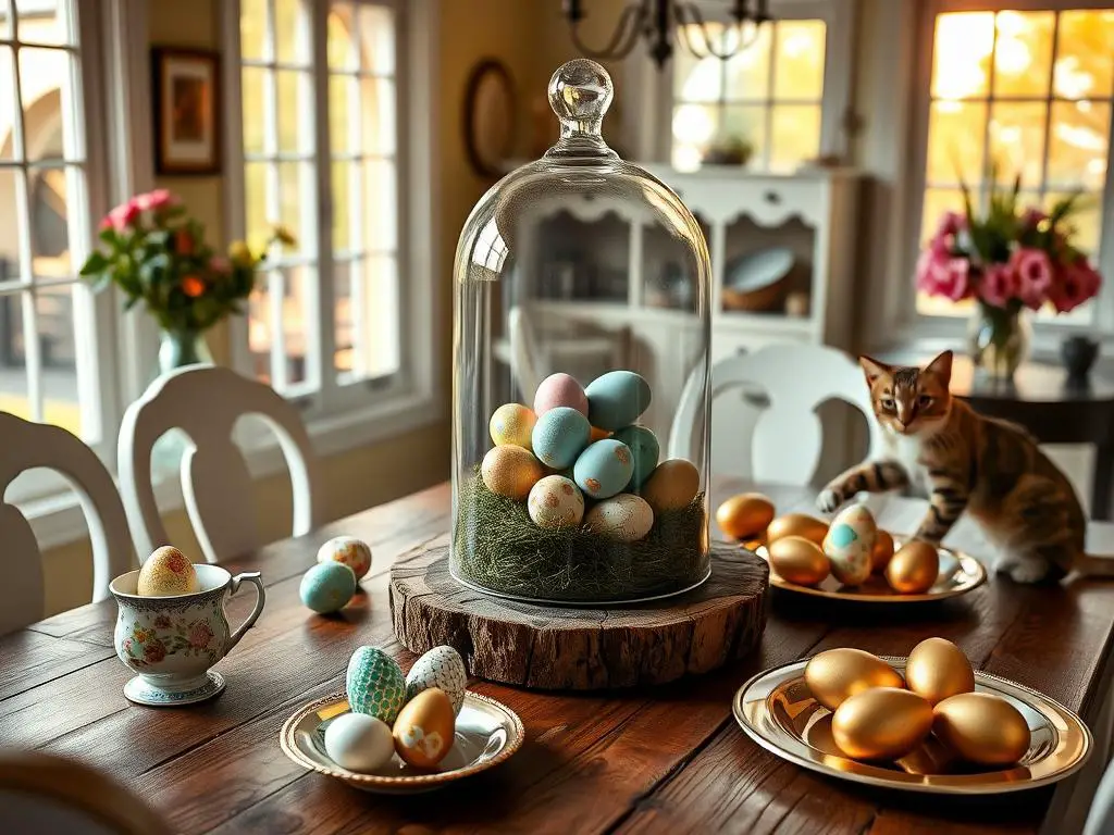 9. Creative Egg Displays